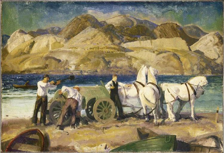 George Wesley Bellows The Sand Cart oil painting picture